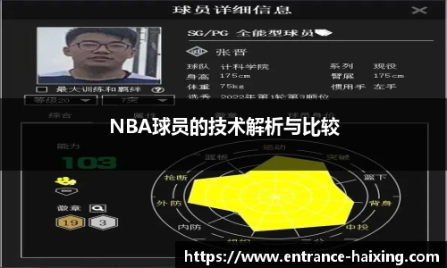 NBA球员的技术解析与比较